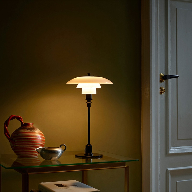 Lampe à poser PH 2/1 Noir métallisé LOUIS POULSEN