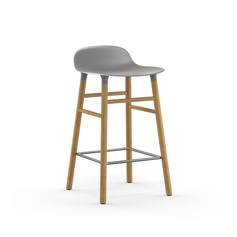 Tabouret haut FORM BARSTOOL Gris Normann Copenhagen