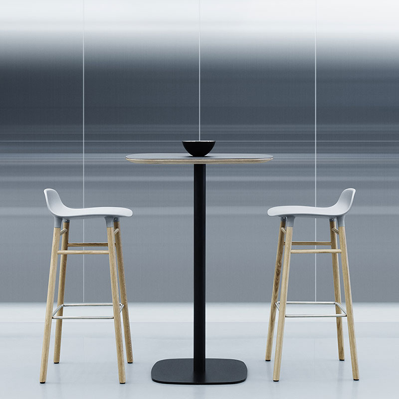 Tabouret haut FORM BARSTOOL Gris Normann Copenhagen