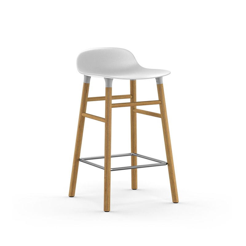 Tabouret haut FORM BARSTOOL Blanc Normann Copenhagen