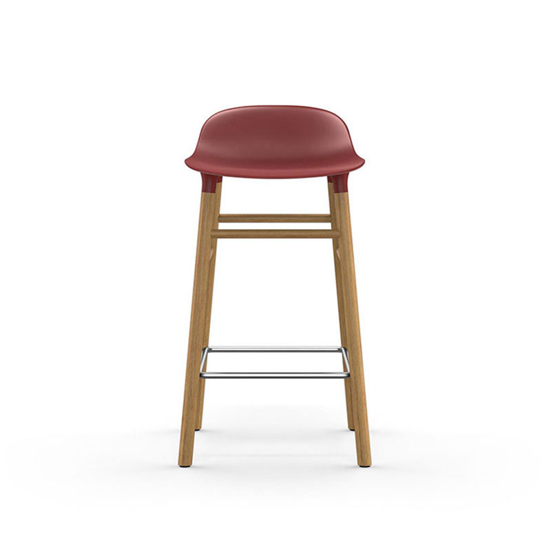 Tabouret haut FORM BARSTOOL Rouge Normann Copenhagen