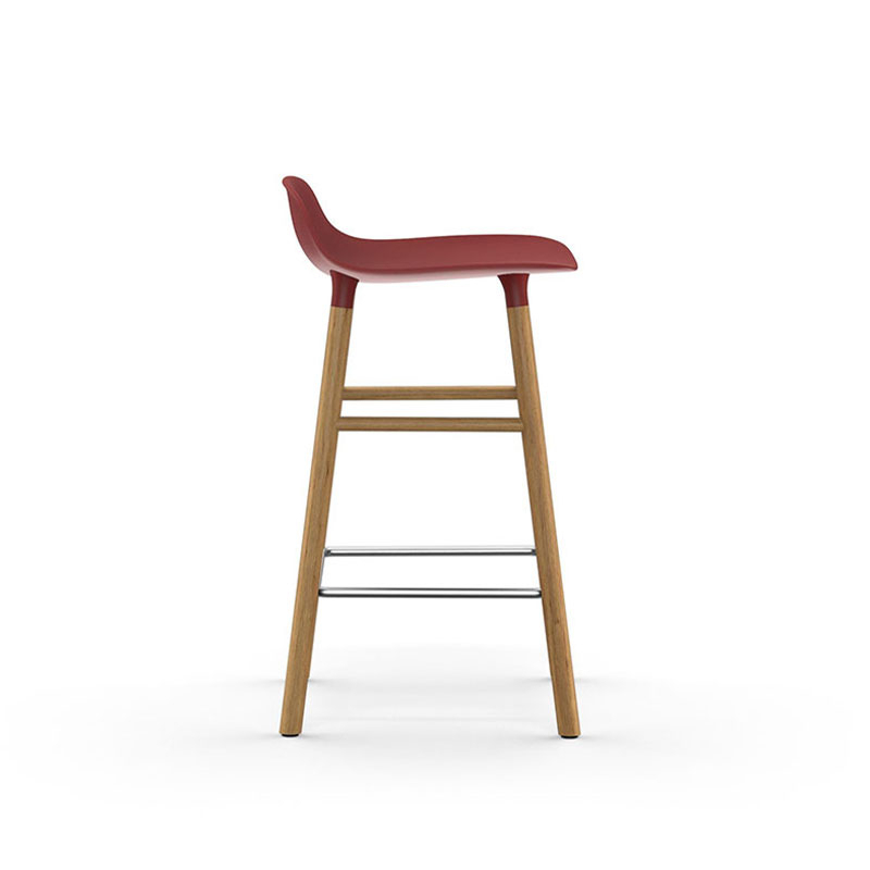 Tabouret haut FORM BARSTOOL Rouge Normann Copenhagen