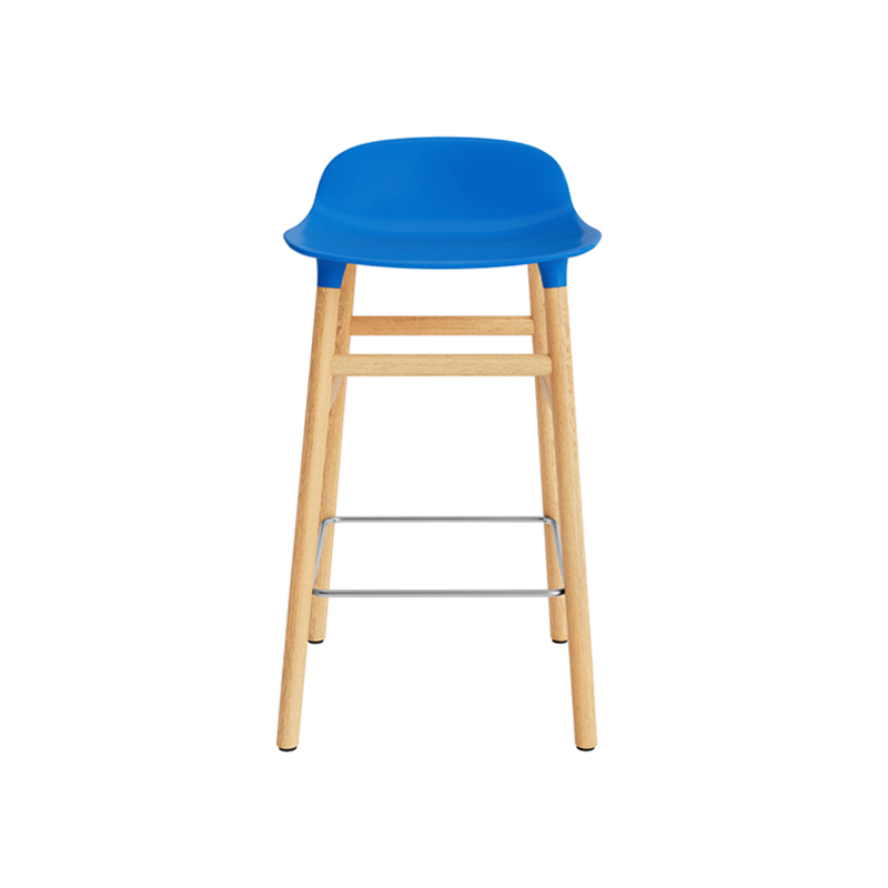 Tabouret haut FORM BARSTOOL Bleu vif  Normann Copenhagen