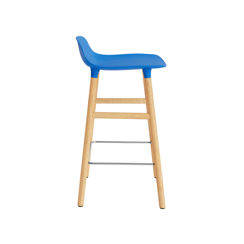Tabouret haut FORM BARSTOOL Bleu vif  Normann Copenhagen