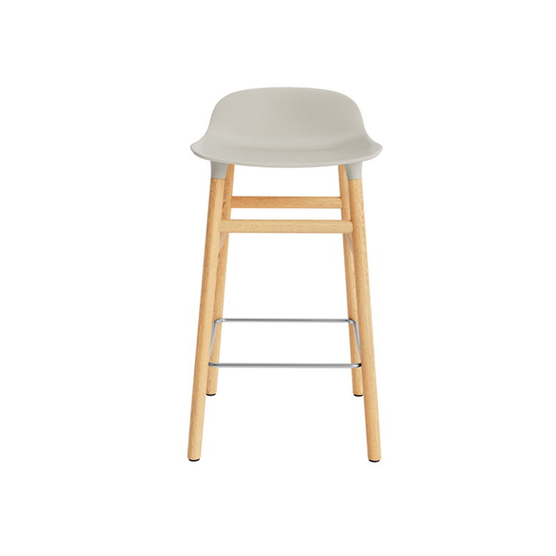 Tabouret haut FORM BARSTOOL Gris chaud Normann Copenhagen