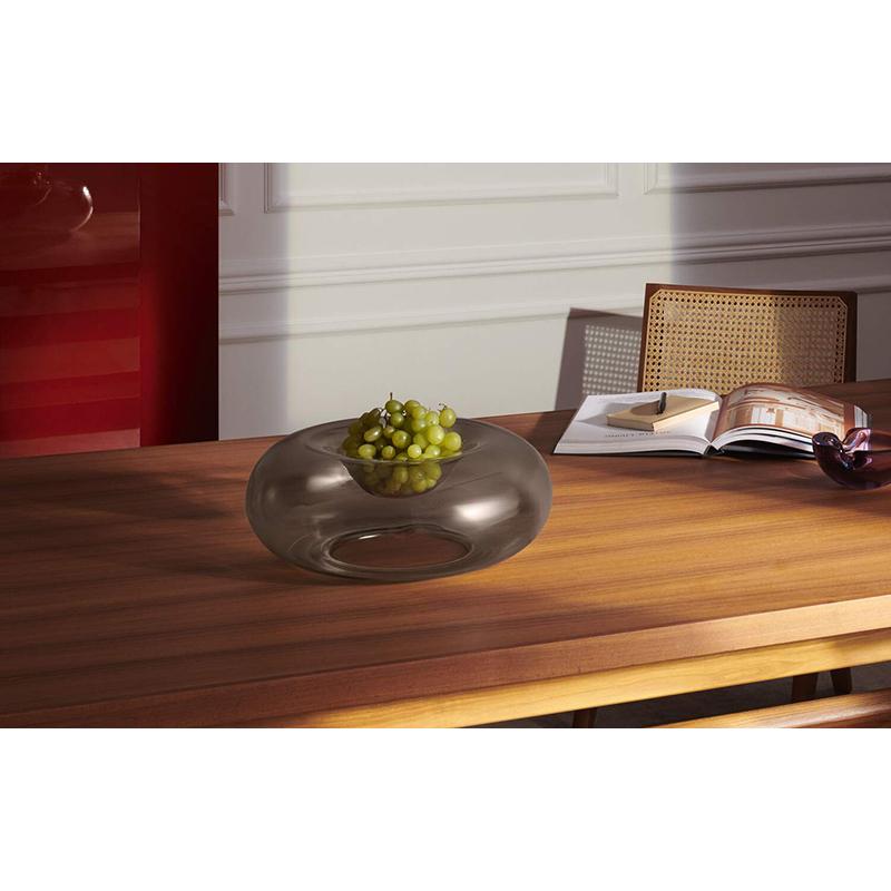 Centre de table & corbeille Vide-poche JELLY Fumé anthracite CASSINA