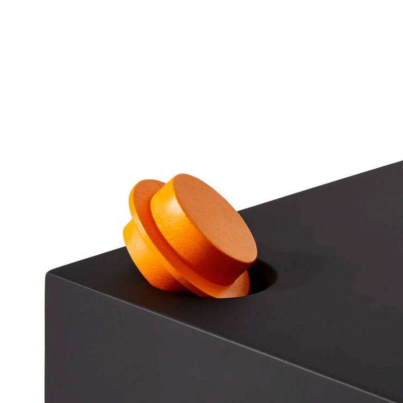 Pouf MODULAR IMAGINATION 78x45 Noir mat CASSINA