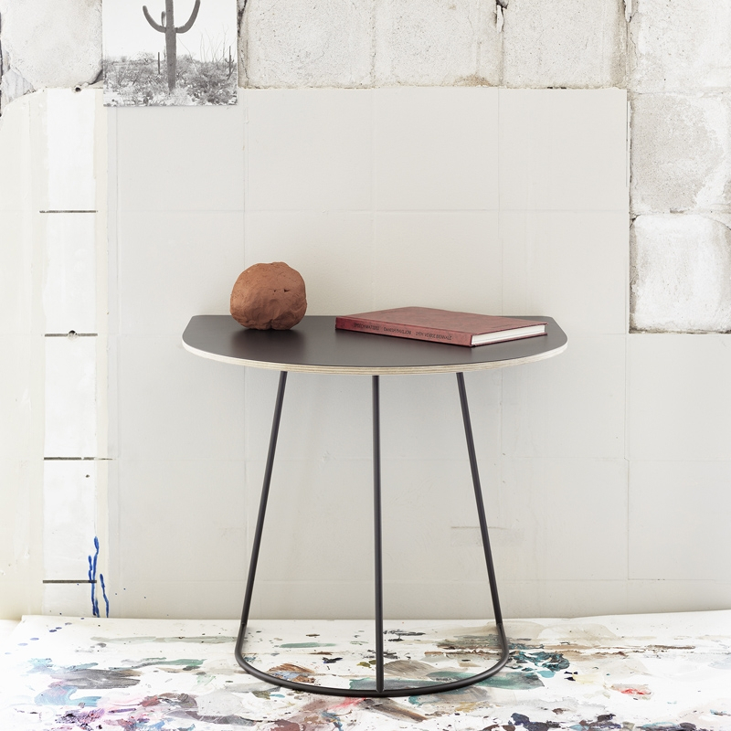 Table basse AIRY Half Blanc cassé MUUTO