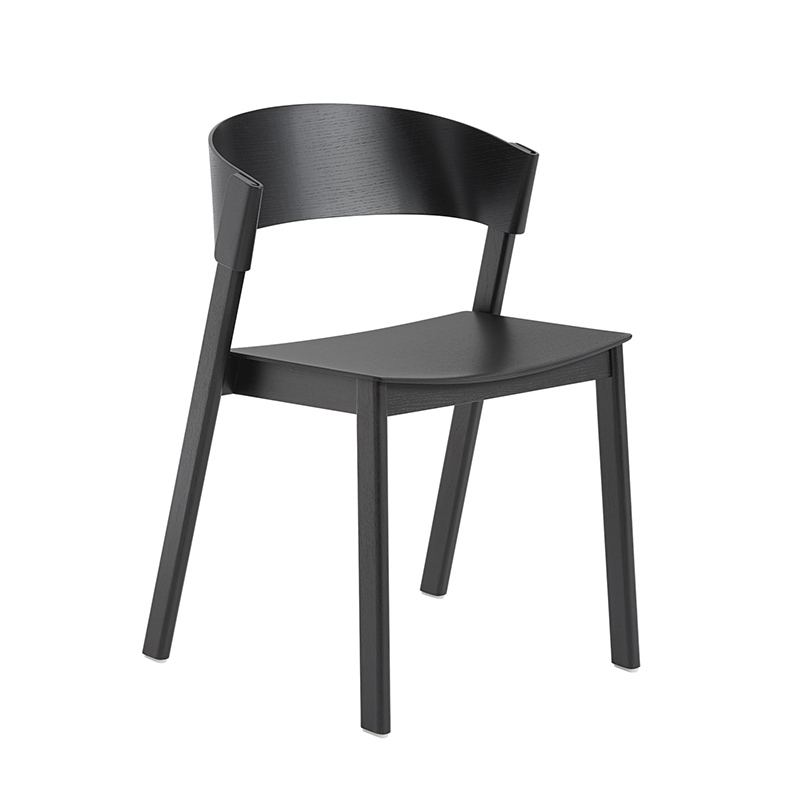 COVER SIDE CHAIR Black