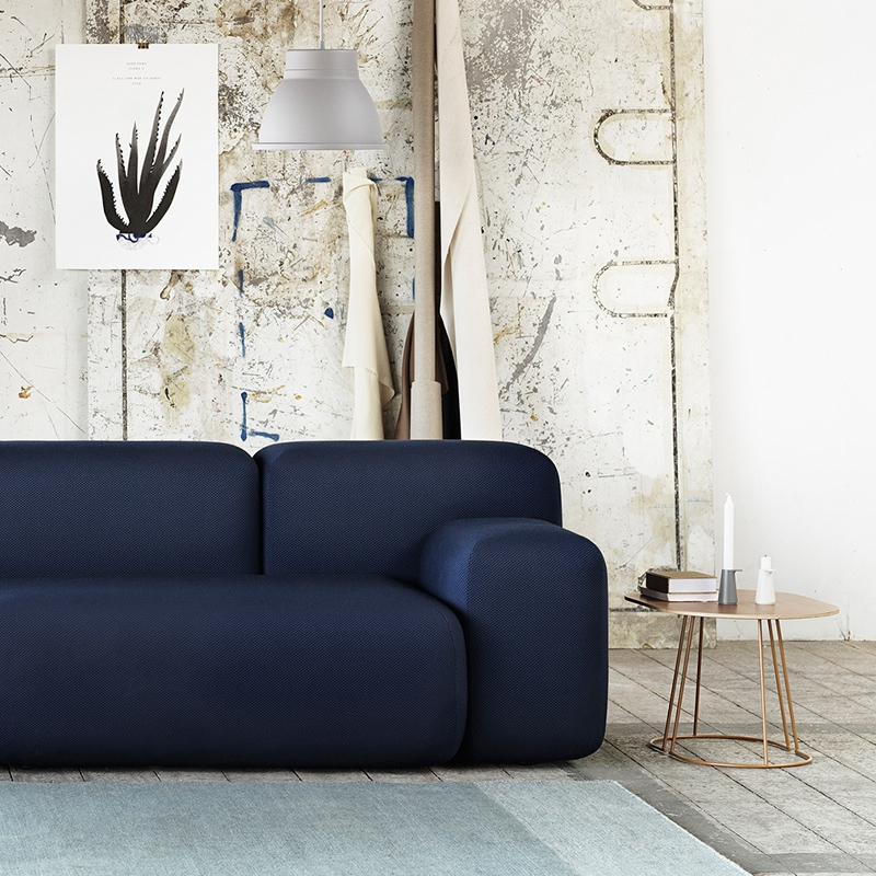 Table basse AIRY small Noir MUUTO