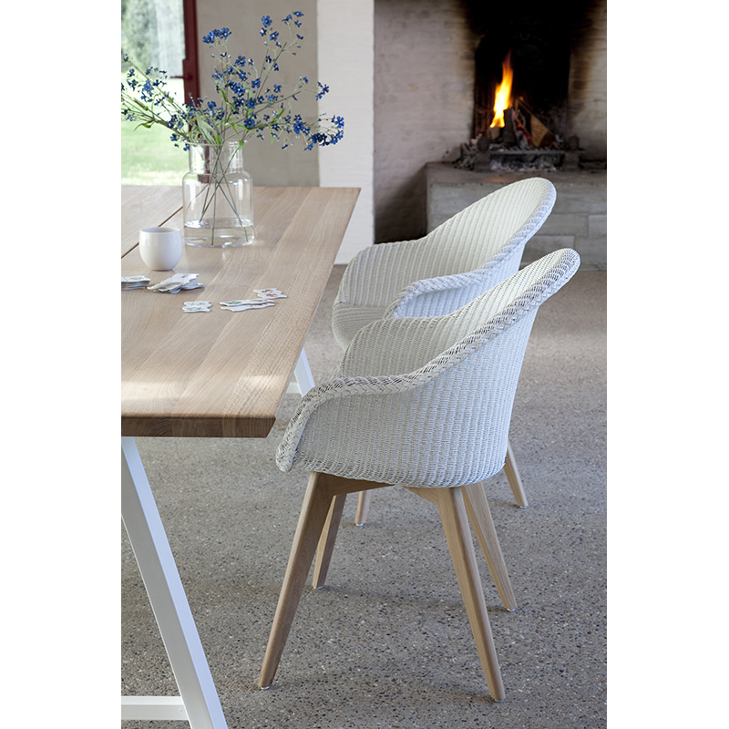 Chaise AVRIL Blanc VINCENT SHEPPARD