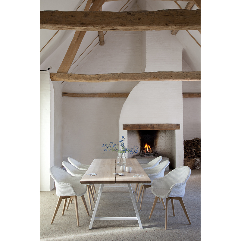 Chaise AVRIL Blanc VINCENT SHEPPARD