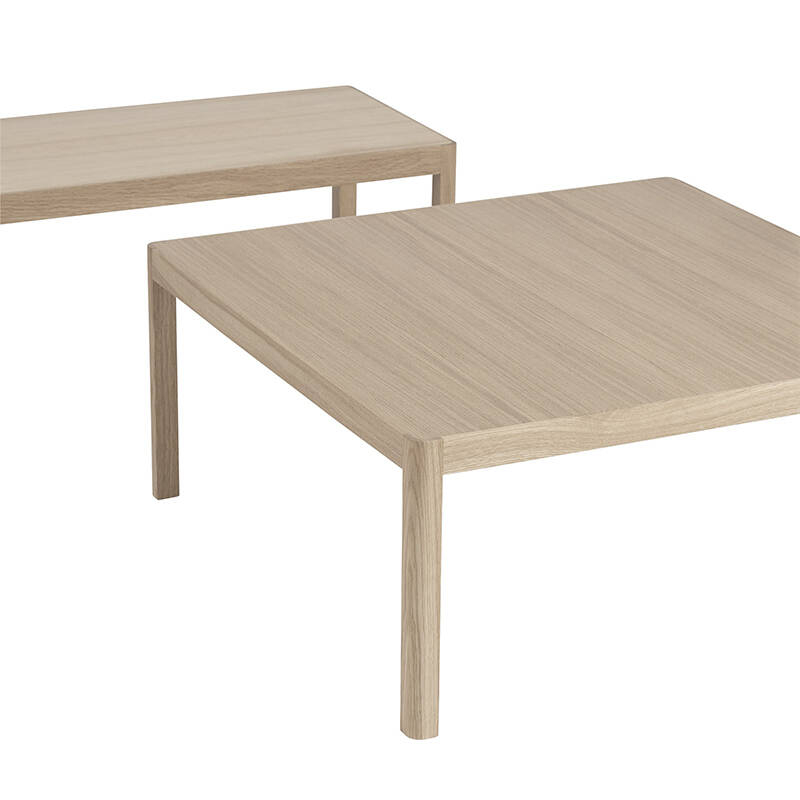 Table basse WORKSHOP TABLE 86x86 Chêne MUUTO