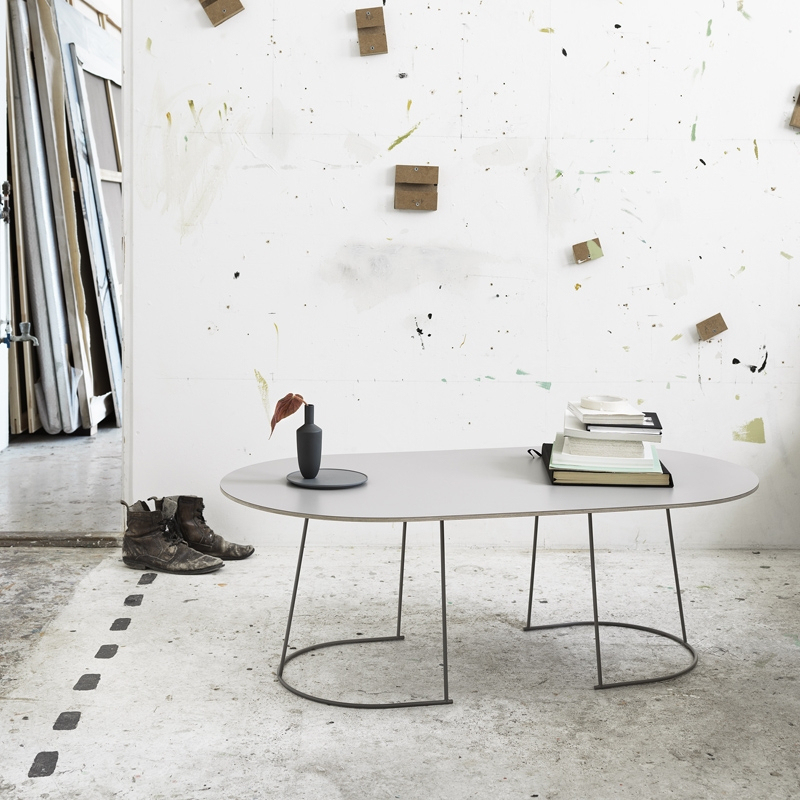 Table basse AIRY medium Gris MUUTO