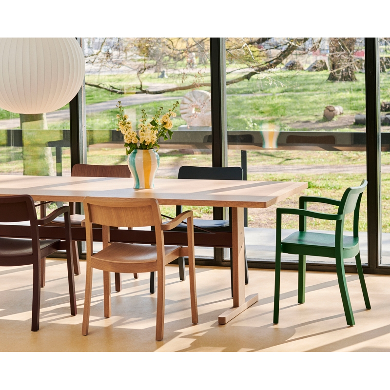 Table PASSERELLE Noyer/ noir HAY