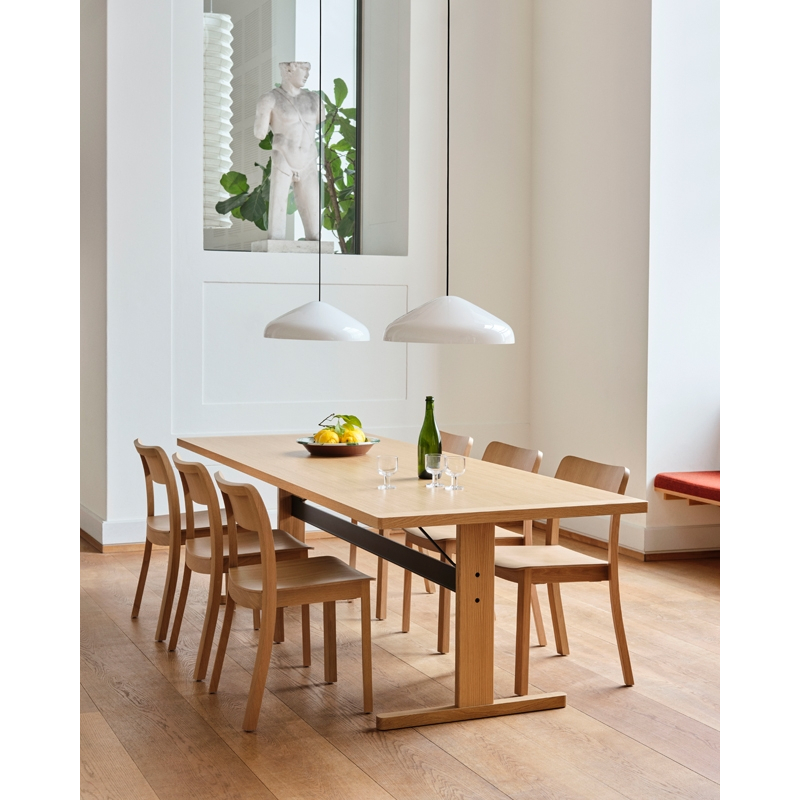 Table PASSERELLE Noyer/ noir HAY