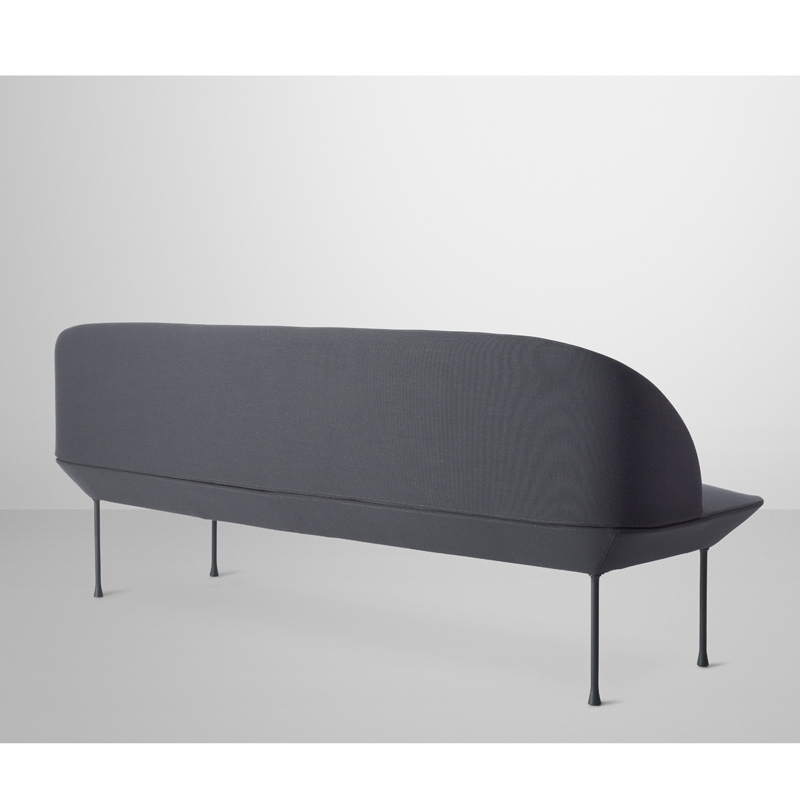 Canapé OSLO 3 places Gris foncé 180 MUUTO