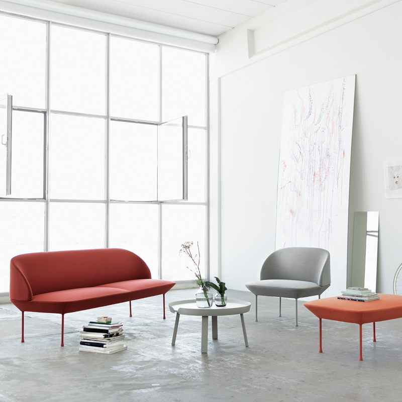 Canapé OSLO 3 places Gris foncé 180 MUUTO
