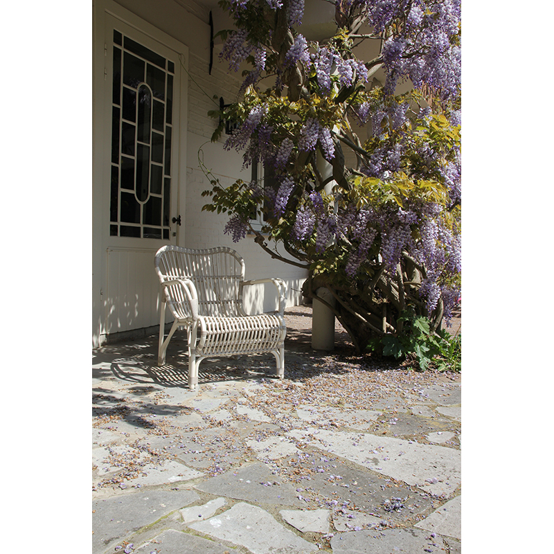 Fauteuil extérieur Fauteuil LUCY LAZY Blanc cassé VINCENT SHEPPARD