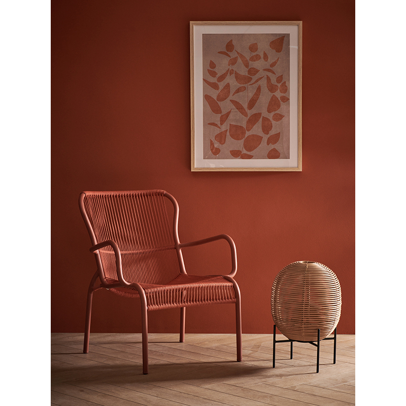 Fauteuil extérieur Fauteuil LOOP Terracotta VINCENT SHEPPARD