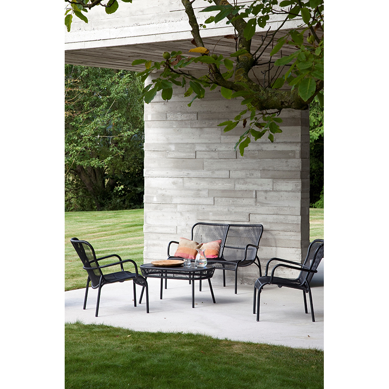 Fauteuil extérieur Fauteuil LOOP Taupe VINCENT SHEPPARD