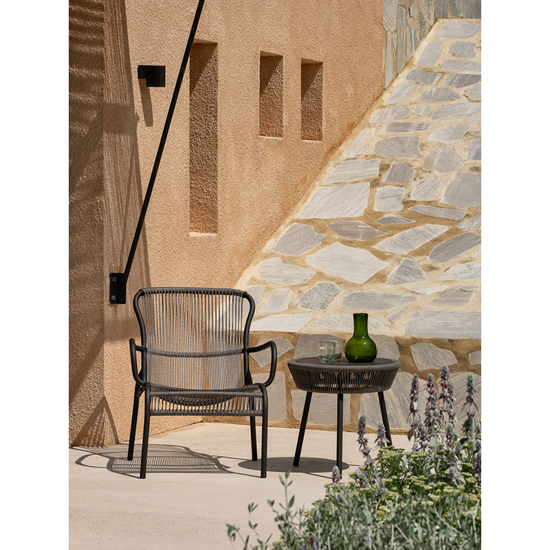 Fauteuil extérieur Fauteuil LOOP Taupe VINCENT SHEPPARD
