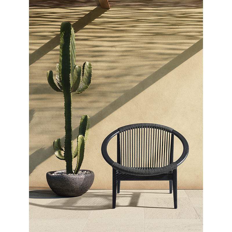 Fauteuil extérieur Fauteuil FRIDA Noir onyx VINCENT SHEPPARD