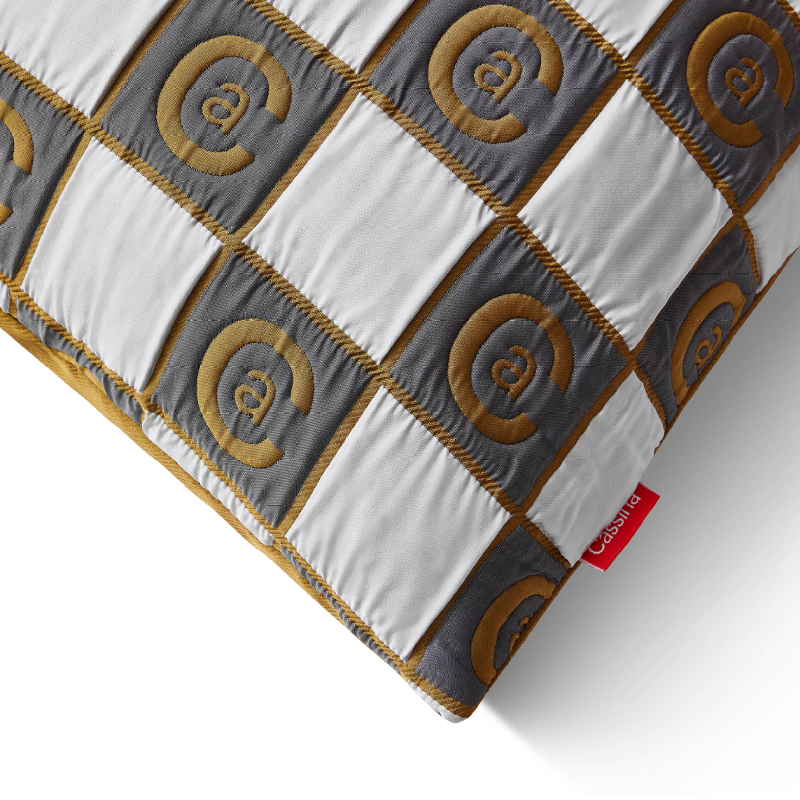 Coussin Coussin CHESS FRAME Doré CASSINA