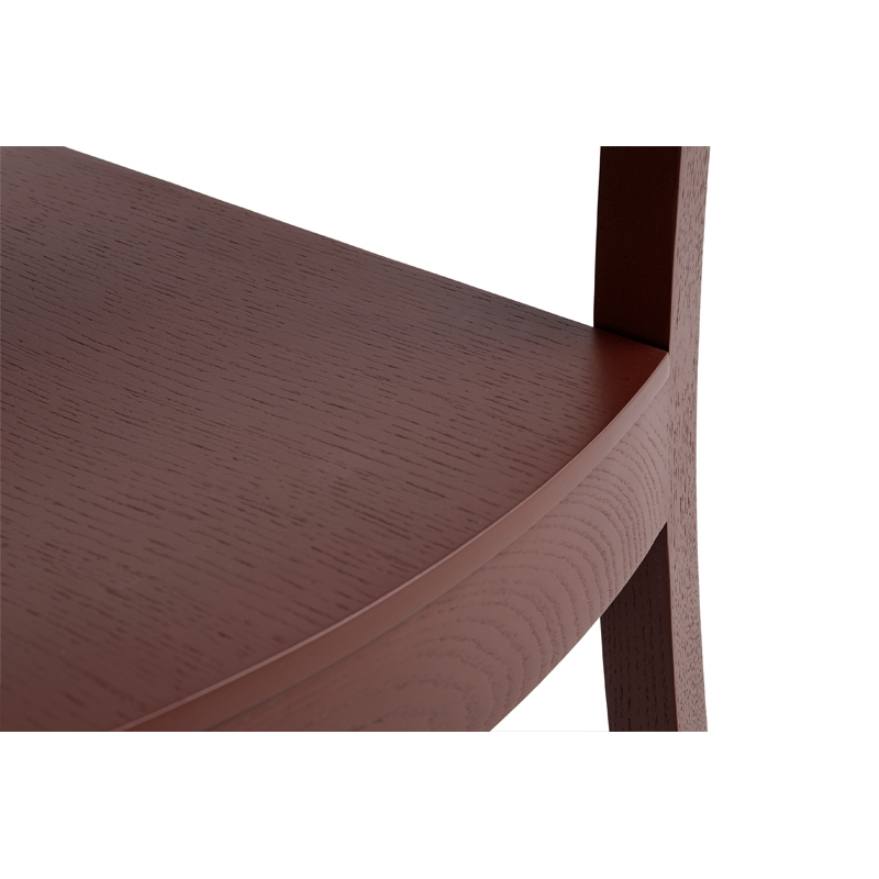 Chaise PASTIS Rouge foncé HAY