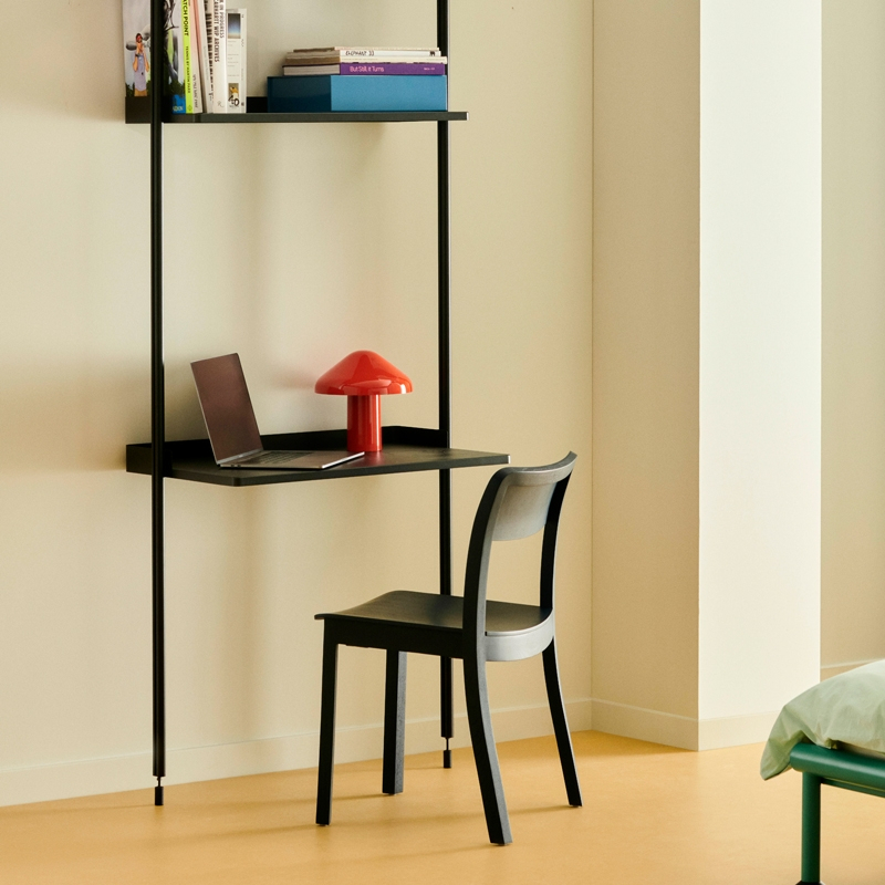 Chaise PASTIS Rouge foncé HAY