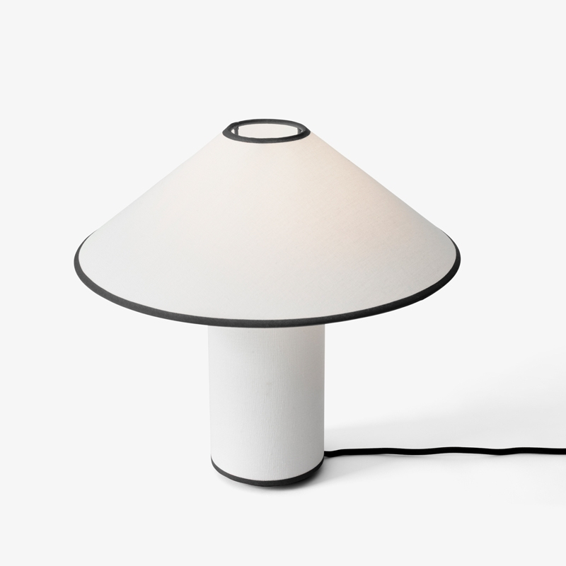 Lampe à poser COLETTE ATD6 Blanc & noir AND TRADITION