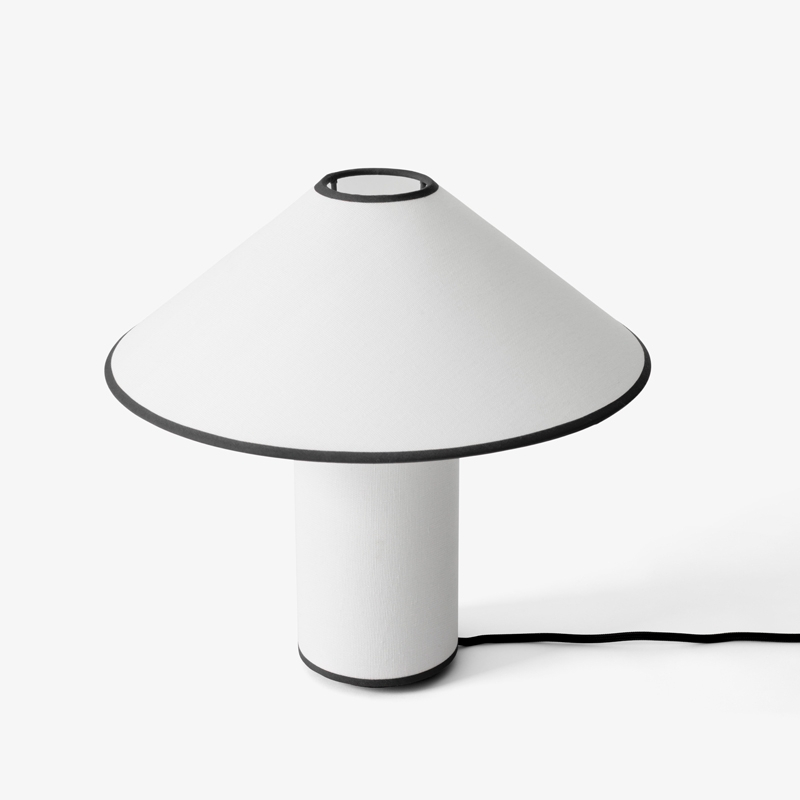 Lampe à poser COLETTE ATD6 Blanc & noir AND TRADITION