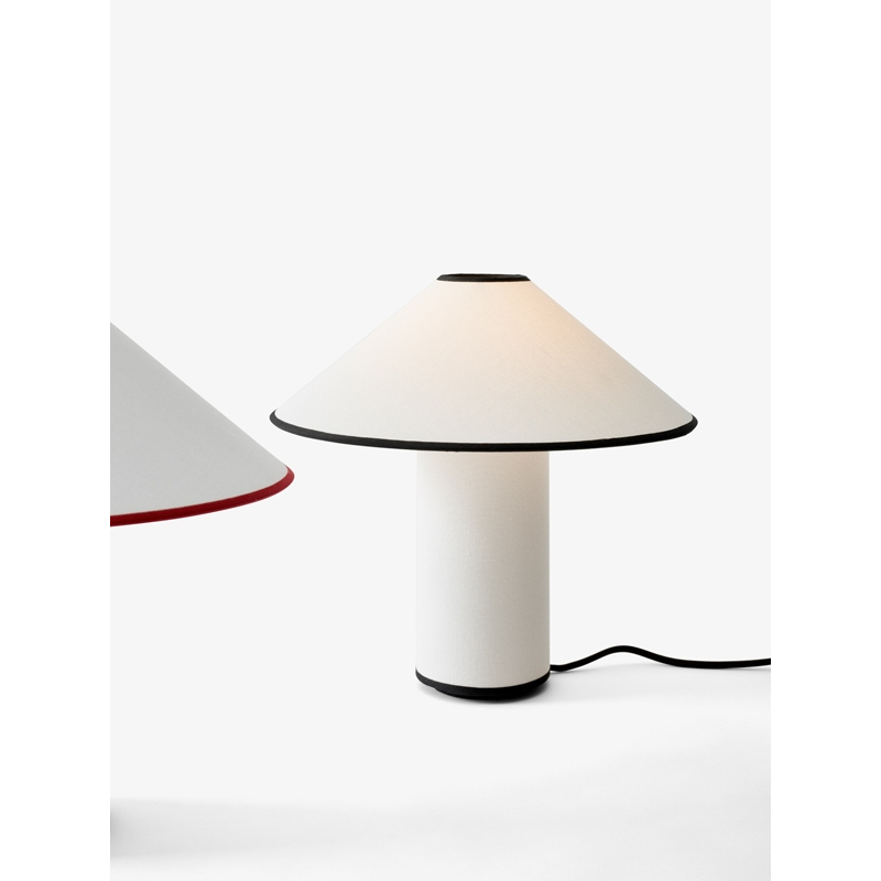 Lampe à poser COLETTE ATD6 Blanc & noir AND TRADITION