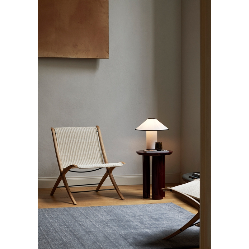 Lampe à poser COLETTE ATD6 Blanc & noir AND TRADITION