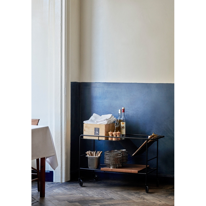 Desserte ALIMA NDS1 Noir & noyer AND TRADITION