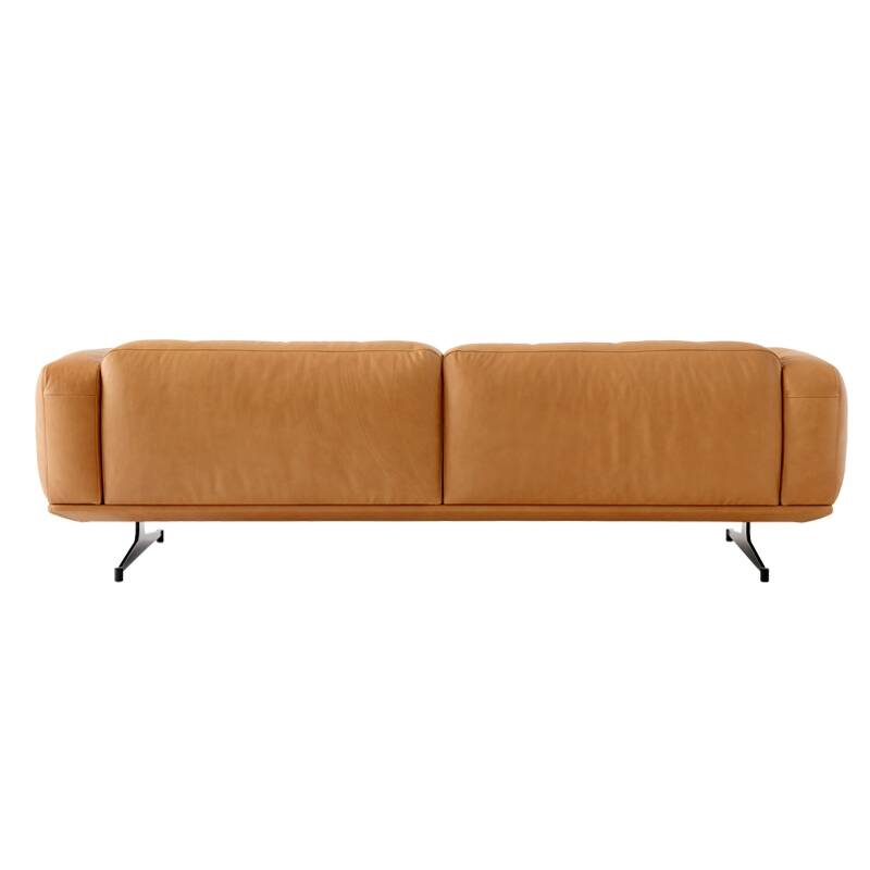 Canapé INLAND AV23 cuir Cuir cognac AND TRADITION