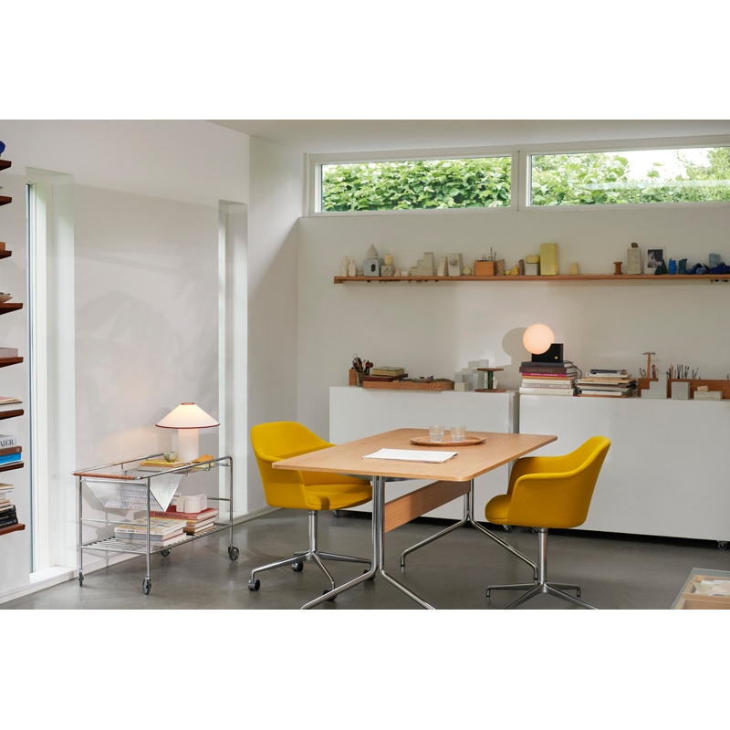Table PAVILION AV18 Noyer/ noir AND TRADITION