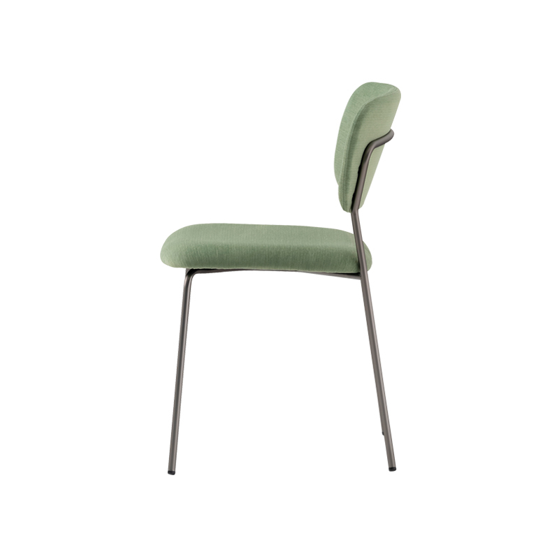 Chaise JAZZ 3719 Lot de 2 Vert G183/ titanium PEDRALI