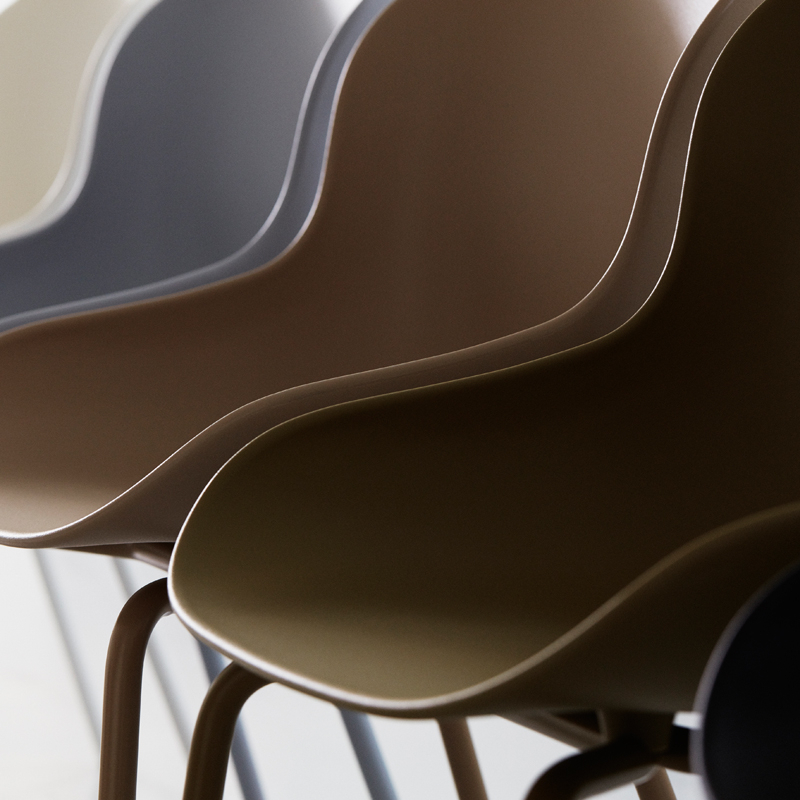 Chaise HYG 4 pieds Sable Normann Copenhagen