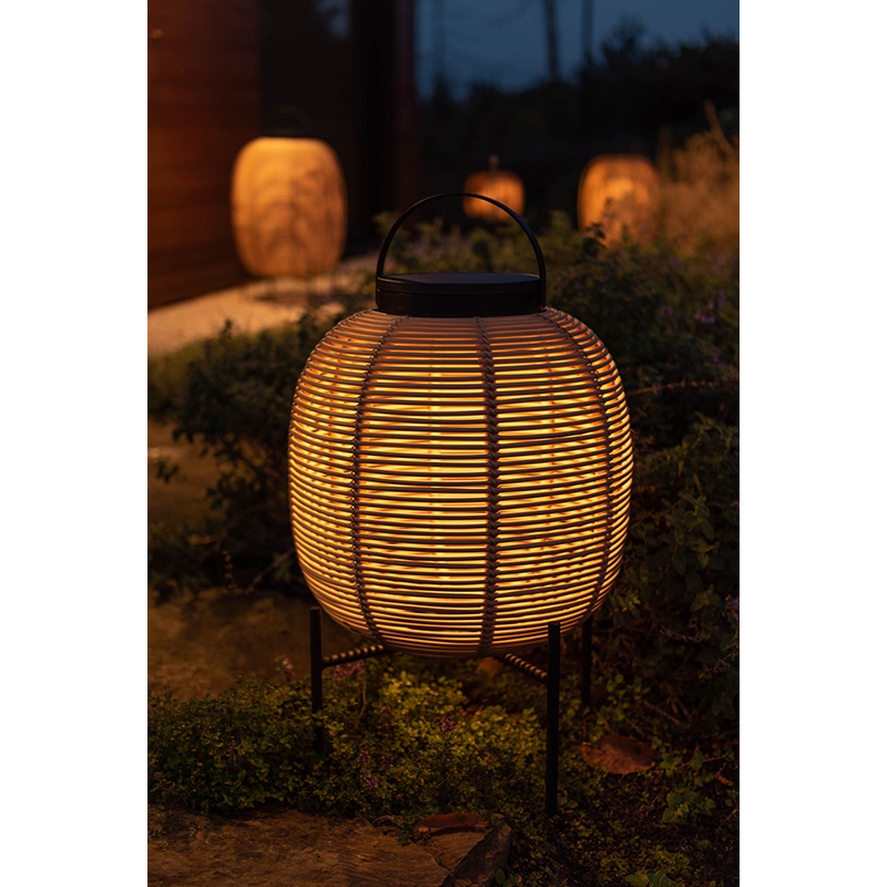 Luminaire extérieur Lanterne TIKA base acier 35x59 Noir VINCENT SHEPPARD
