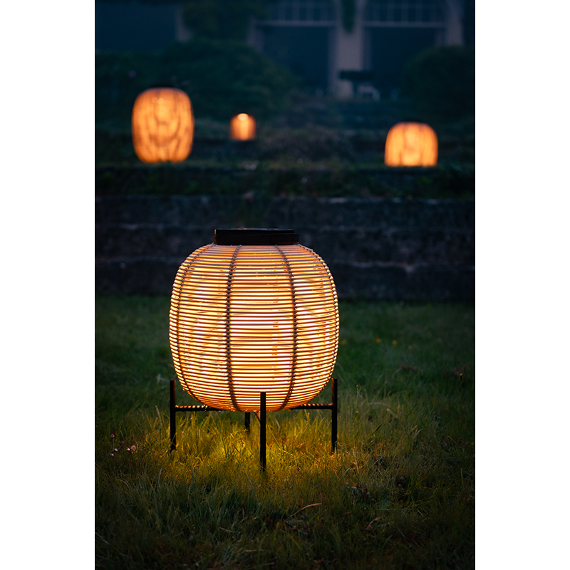 Luminaire extérieur Lanterne TIKA base acier 35x59 Camel VINCENT SHEPPARD