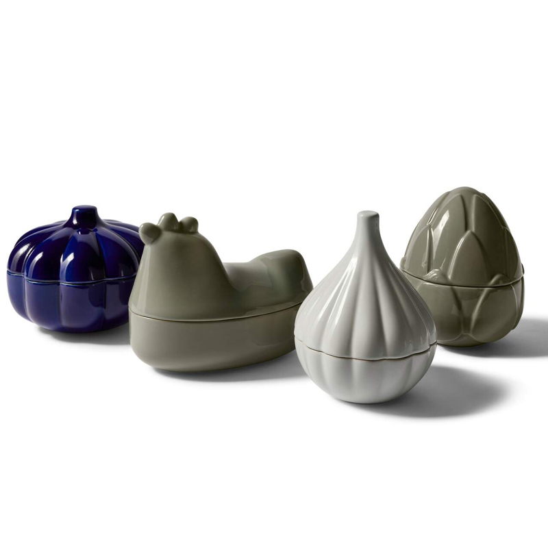 Plateau, plat Récipient TAAC PUMPKIN Gris CASSINA
