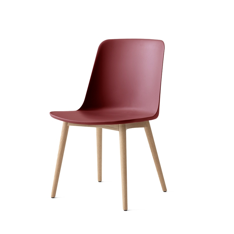 Chaise RELY HW71 Marron rouge AND TRADITION
