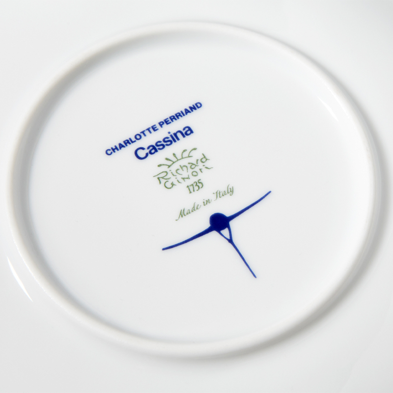 Assiette Set de 2 assiettes à dessert Ø 20,5 LE MONDE DE CHARLOTTE PERRIAND CASSINA