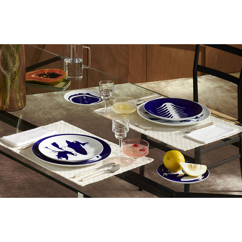 Assiette Set de 2 assiettes à dessert Ø 20,5 LE MONDE DE CHARLOTTE PERRIAND CASSINA