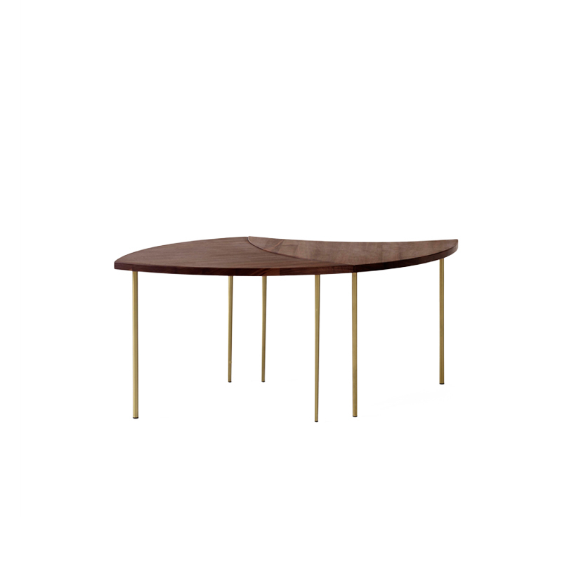 Table basse PINWHEEL HM7 Noyer AND TRADITION