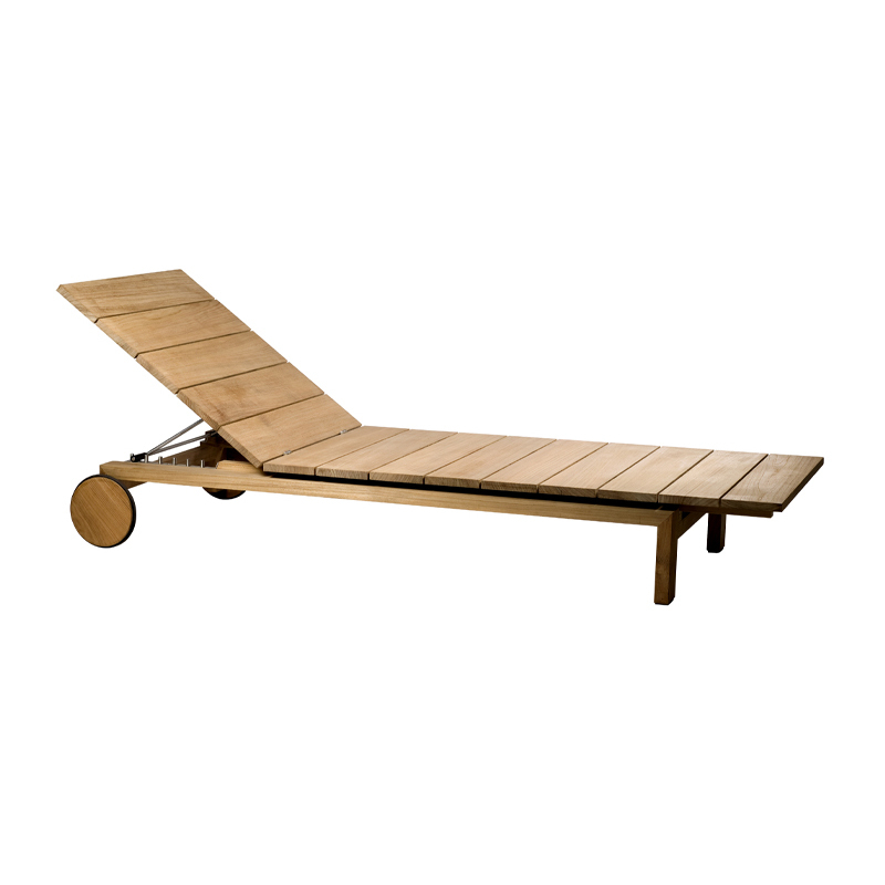 Sun lounger KOS Teak