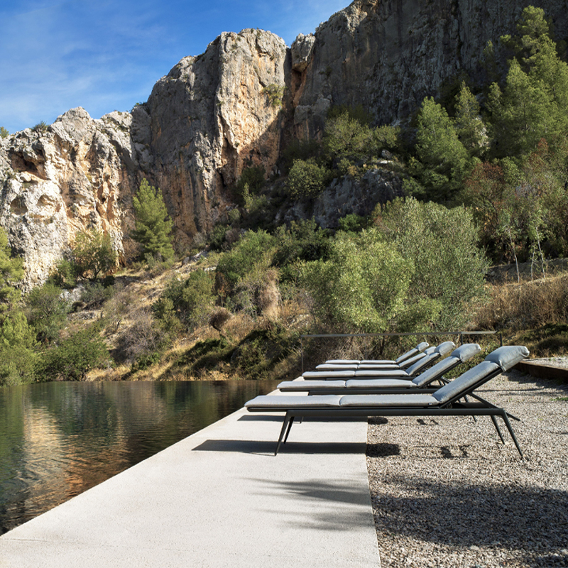 Bain de soleil, chaise longue et hamac Bain de soleil BRANCH Lin TRIBU