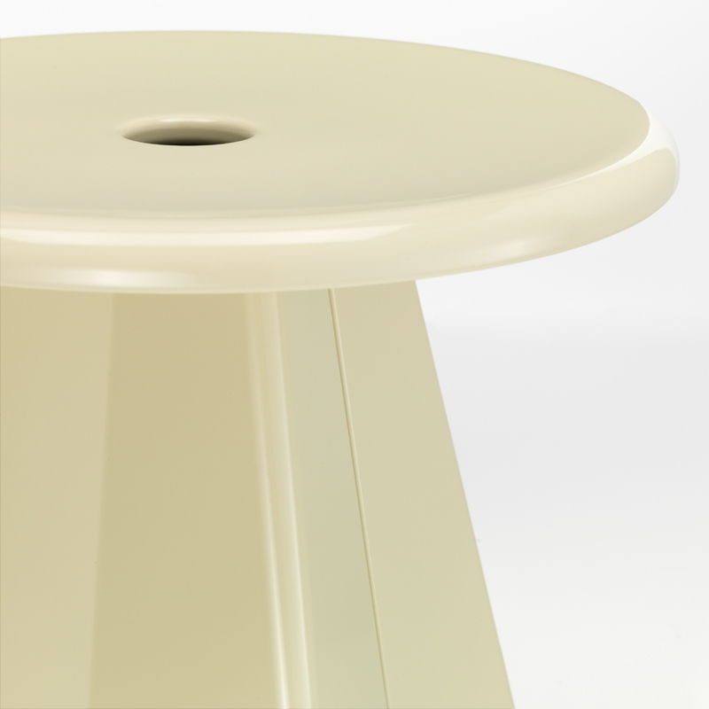 Tabouret TABOURET MÉTALLIQUE Prouvé Blanc Colombe VITRA