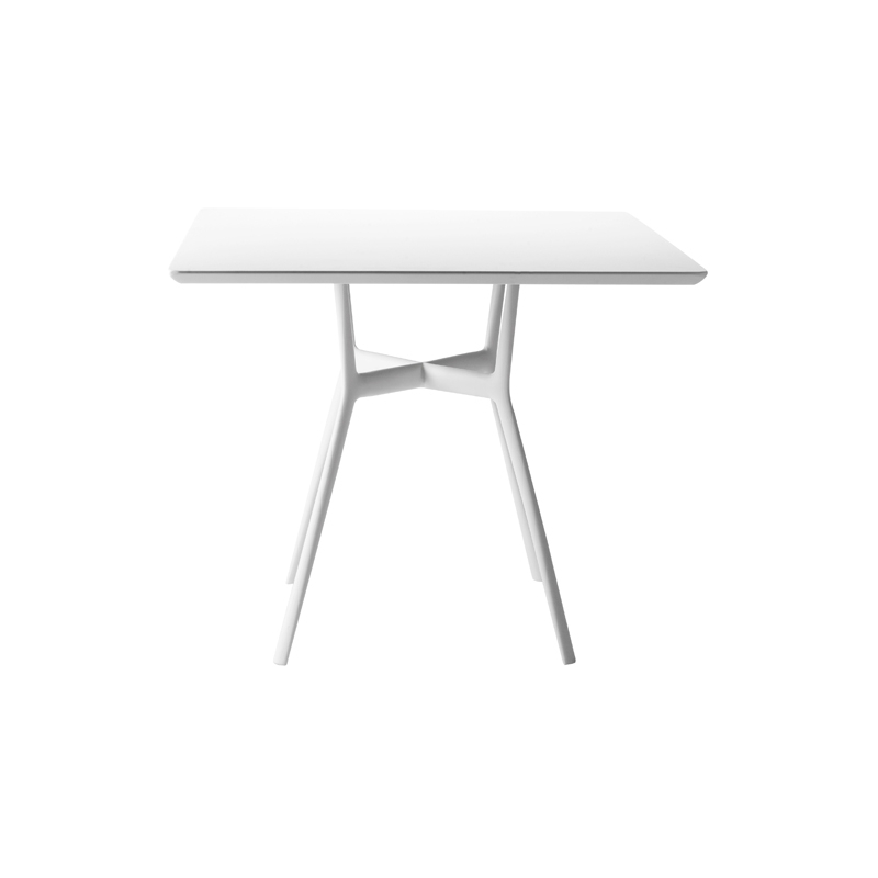 Table BRANCH 80x80 Blanc